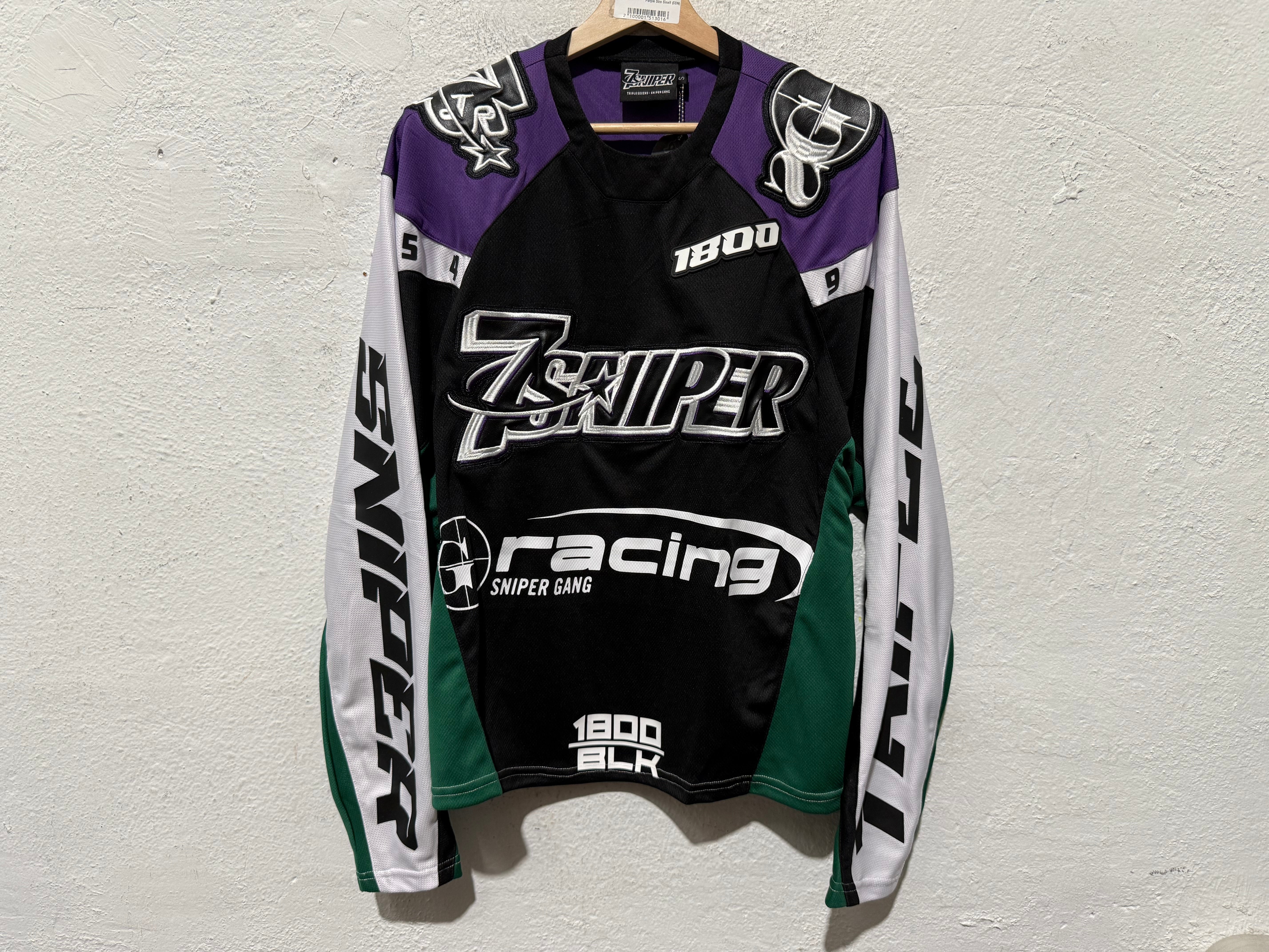NEW Triple Seven Racing Jersey - Purple Size XL