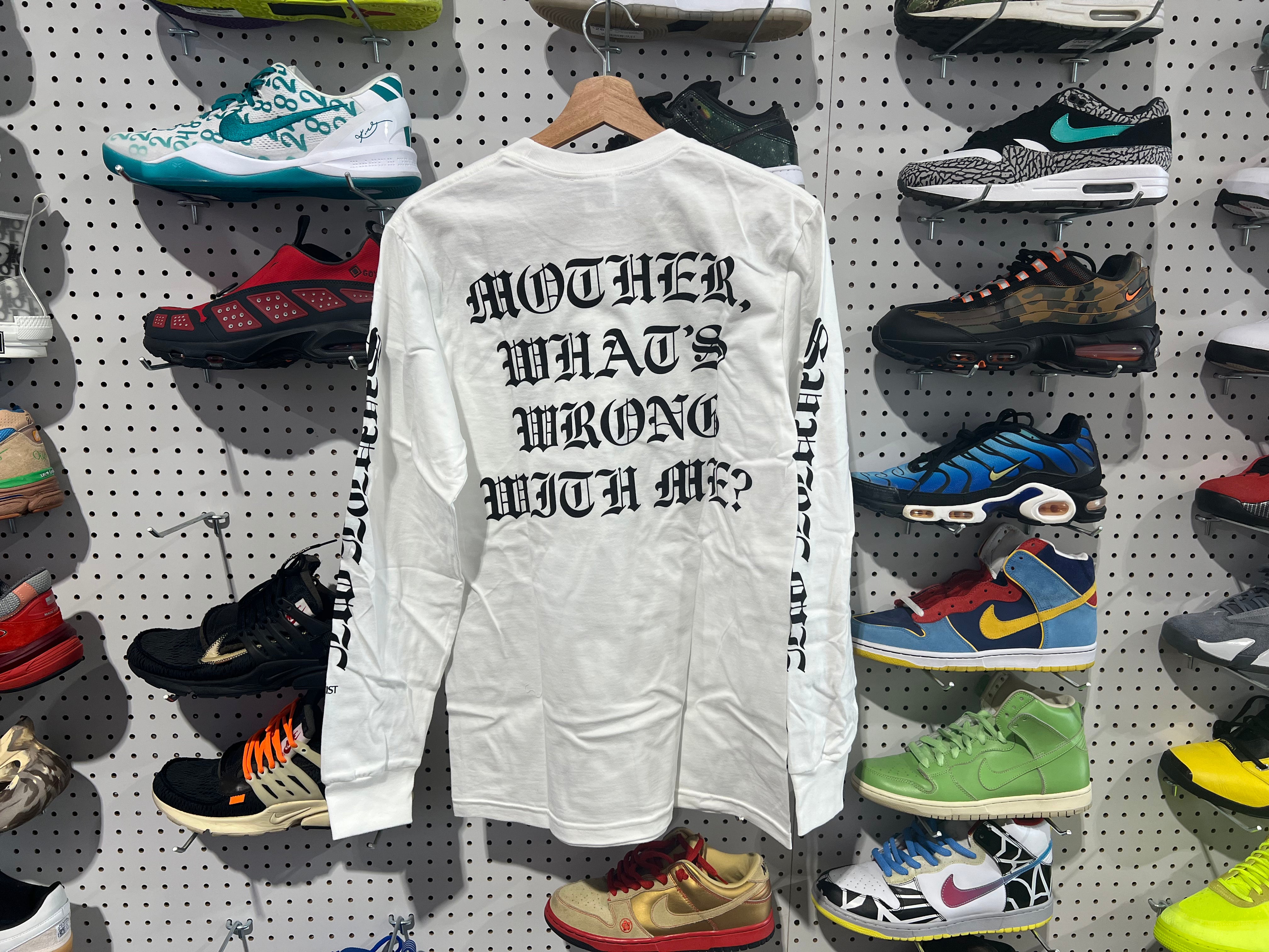 NEW Supreme x The Exorcist Mother LS Tee - White Size Medium