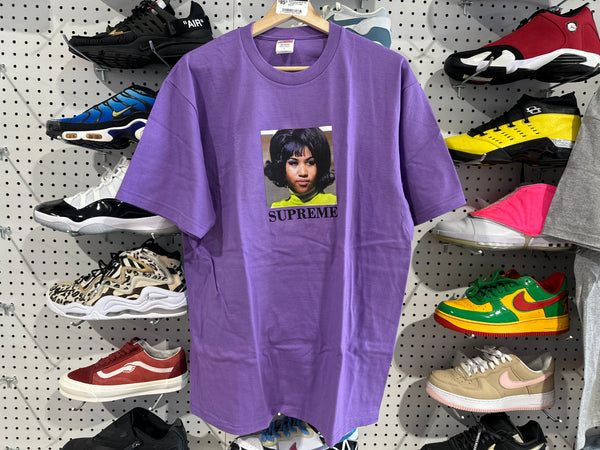 NEW Supreme Aretha Tee - Purple Size Large