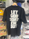 NEW KAWS x Clipse Let God Sort Em Out Tee - Black