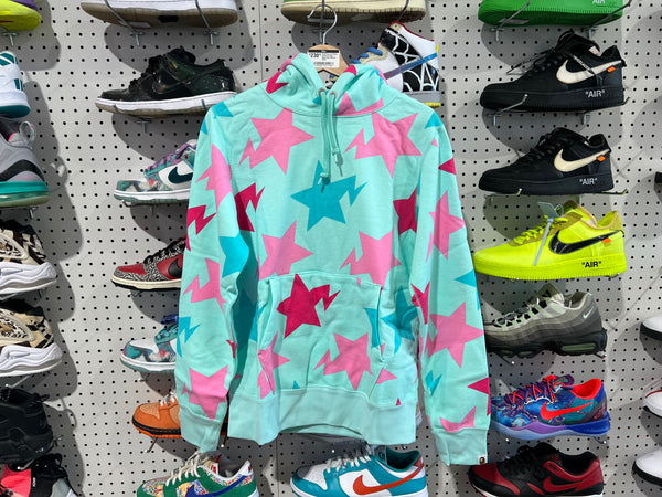 NEW Bape sta Pattern Pullover Hoodie - Miami Size Medium