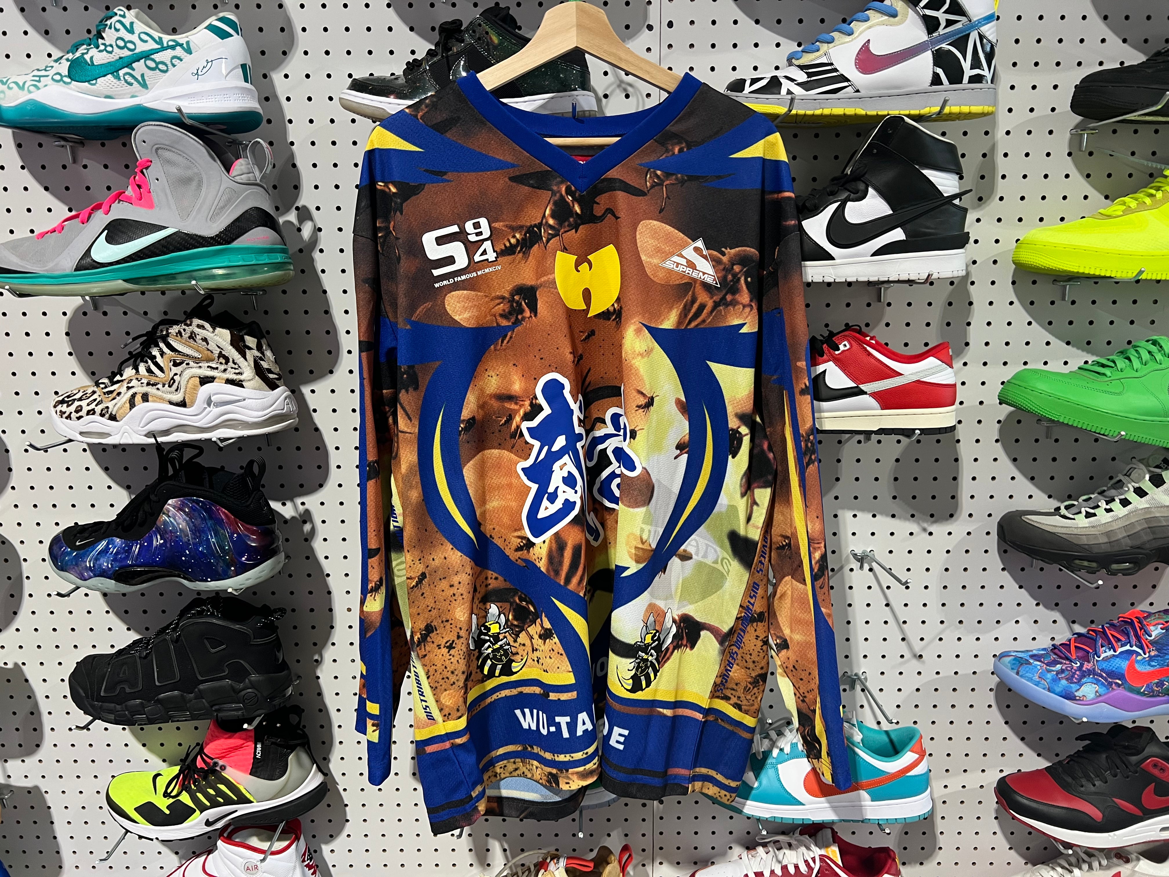NEW Supreme FW25 Wu Tang Hockey Jersey - Blue Size Large