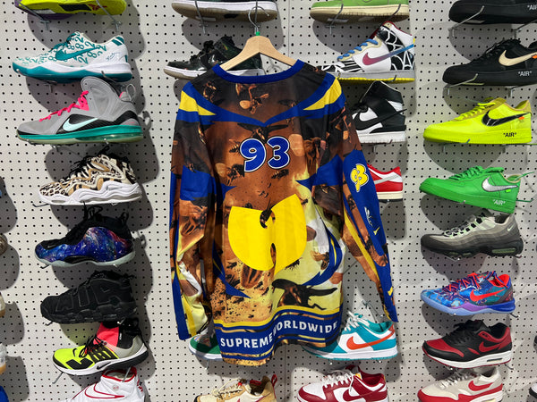 NEW Supreme FW25 Wu Tang Hockey Jersey - Blue Size Large