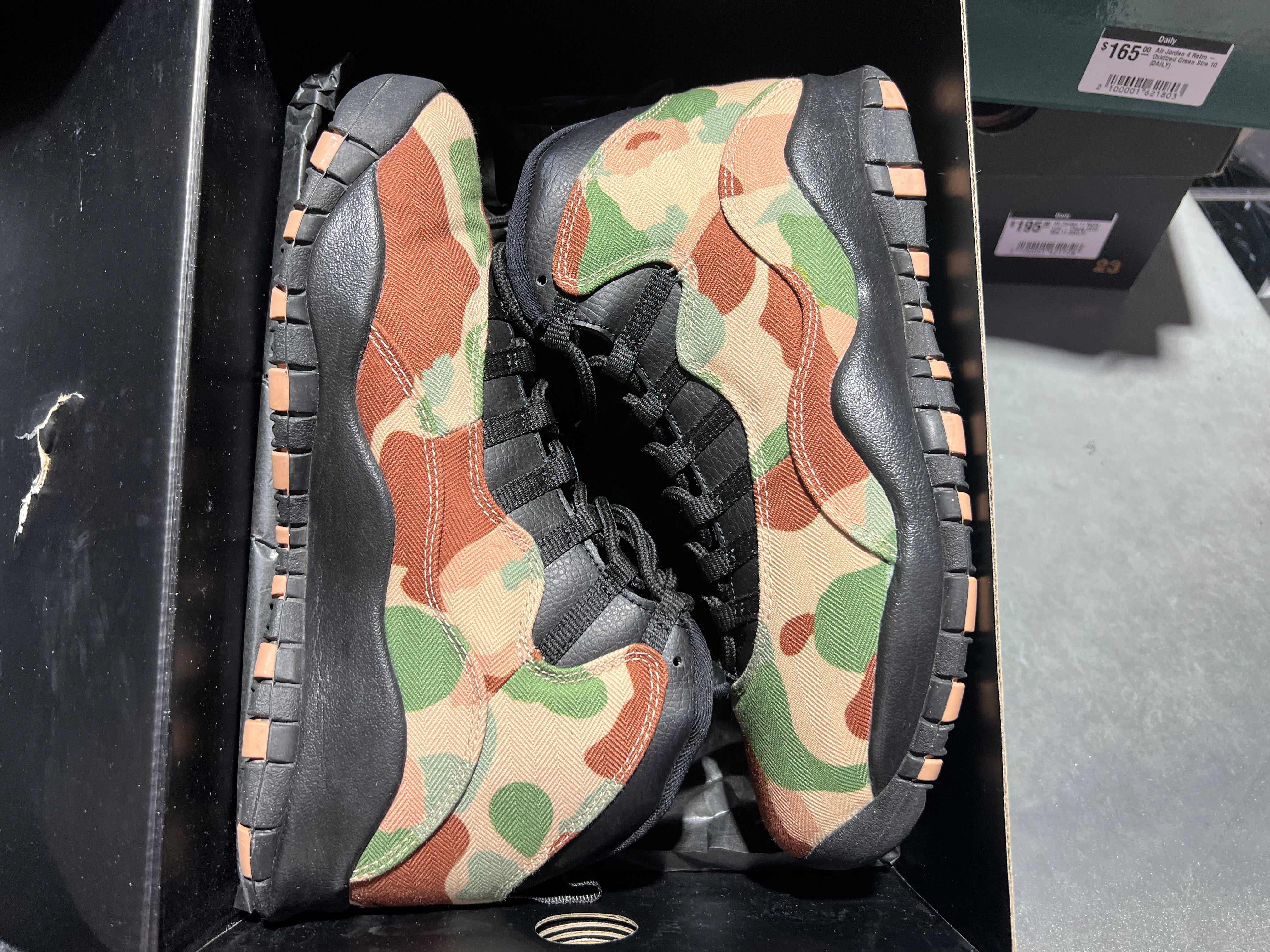 Air Jordan 10 Retro - Duck Camo Size 9