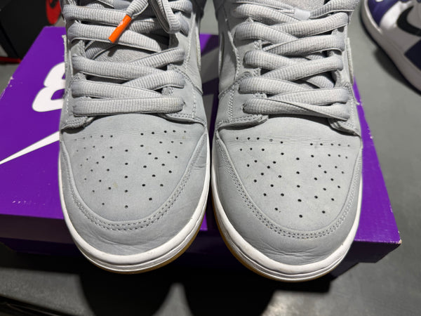 Nike SB Dunk Low Pro ISO - Orange Label Wolf Grey Gum Size 11.5