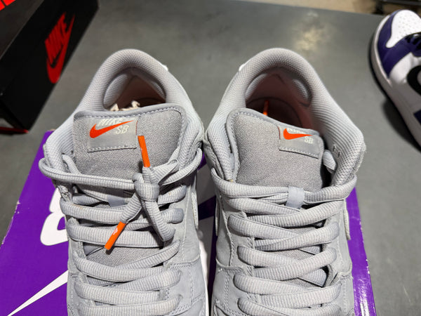 Nike SB Dunk Low Pro ISO - Orange Label Wolf Grey Gum Size 11.5
