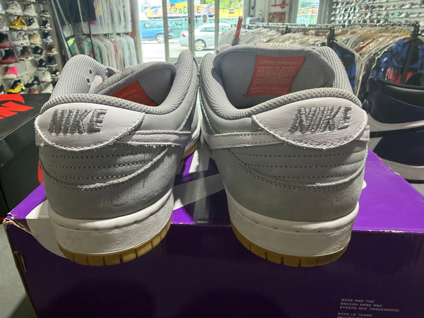 Nike SB Dunk Low Pro ISO - Orange Label Wolf Grey Gum Size 11.5