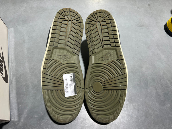Air Jordan 1 Retro Low OG SP x Travis Scott - Medium Olive Size 11.5