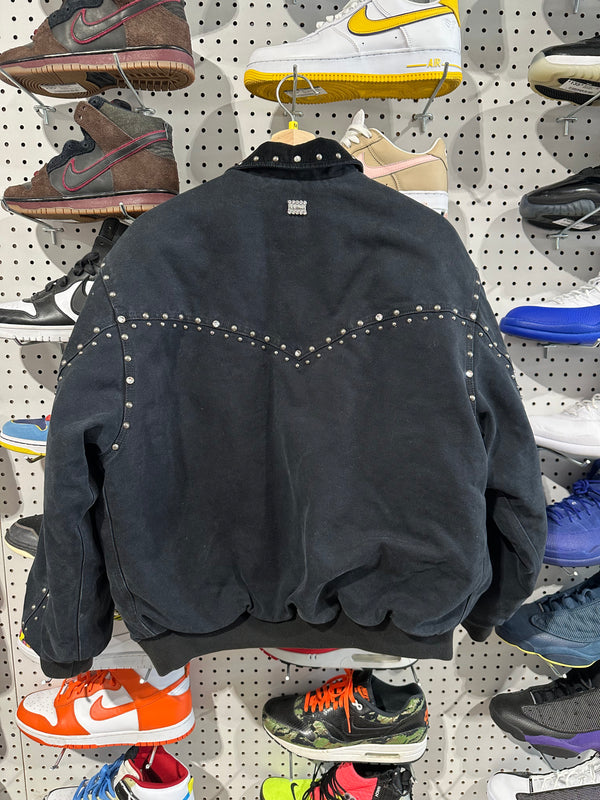 NEW Supreme b.b. Simon Studded Work Jacket - Black Size Medium