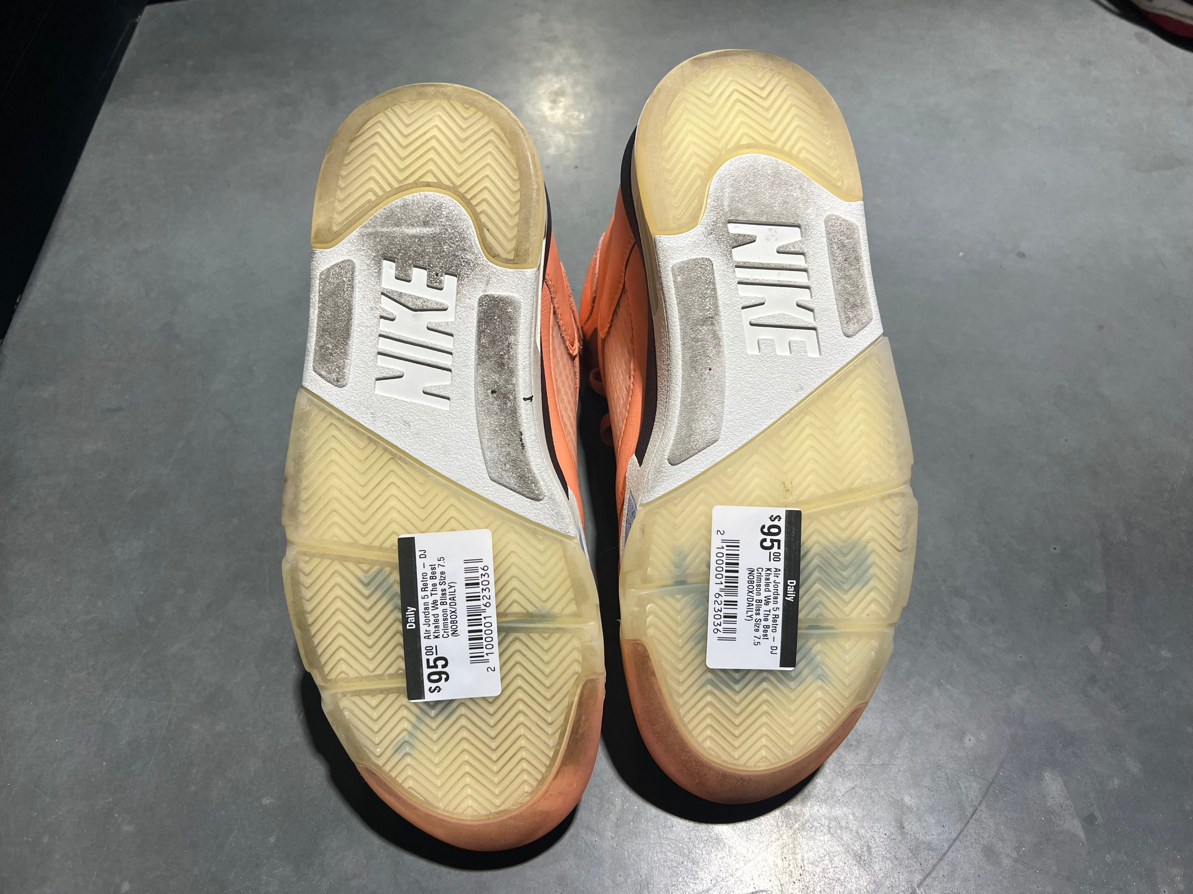 Air Jordan 5 Retro - DJ Khaled We The Best Crimson Bliss Size 7.5