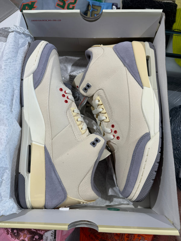 Air Jordan 3 Retro - Muslin Size 11.5