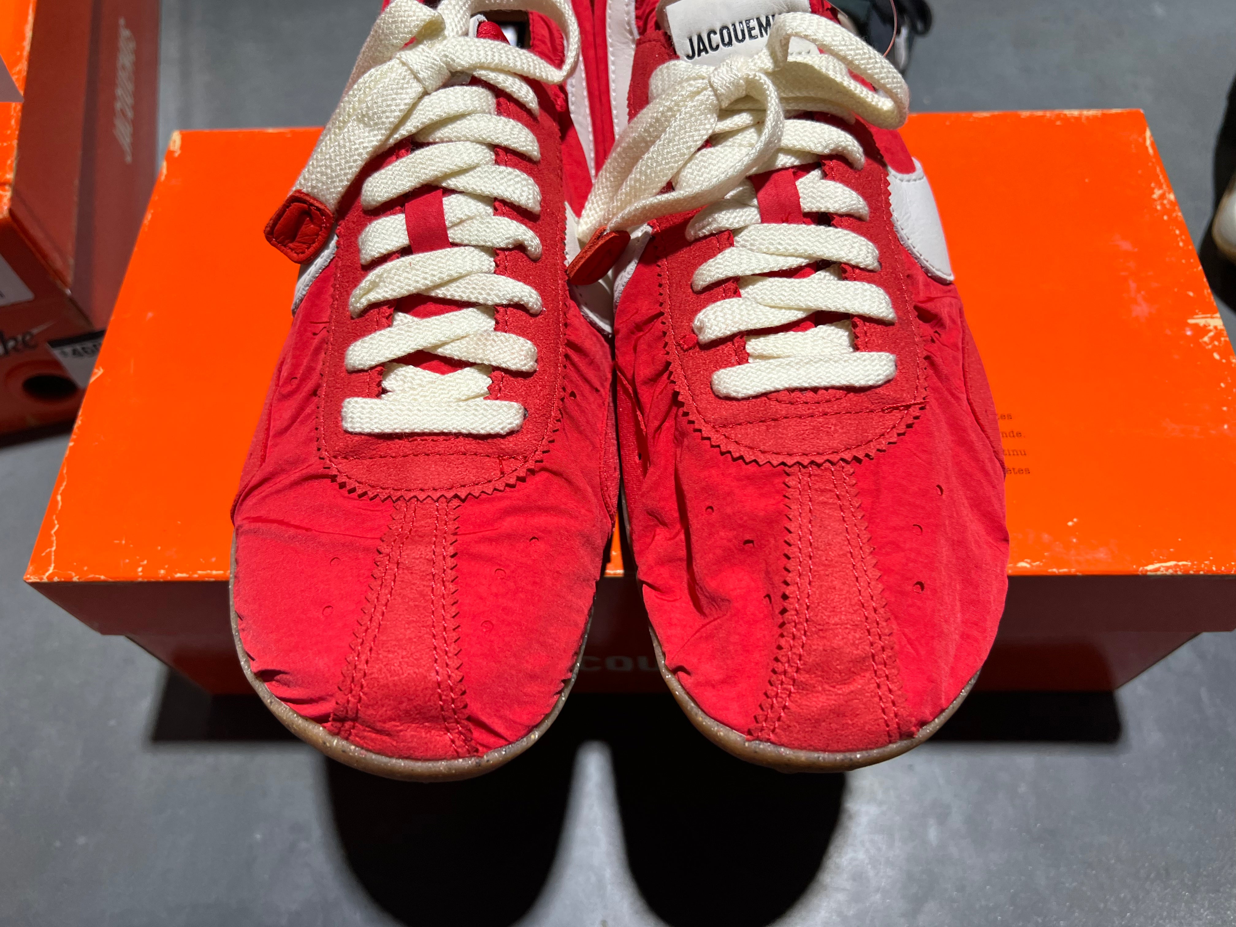 W Nike Moon Shoe SP Jacquemus - University Red Size 10.5W/9M