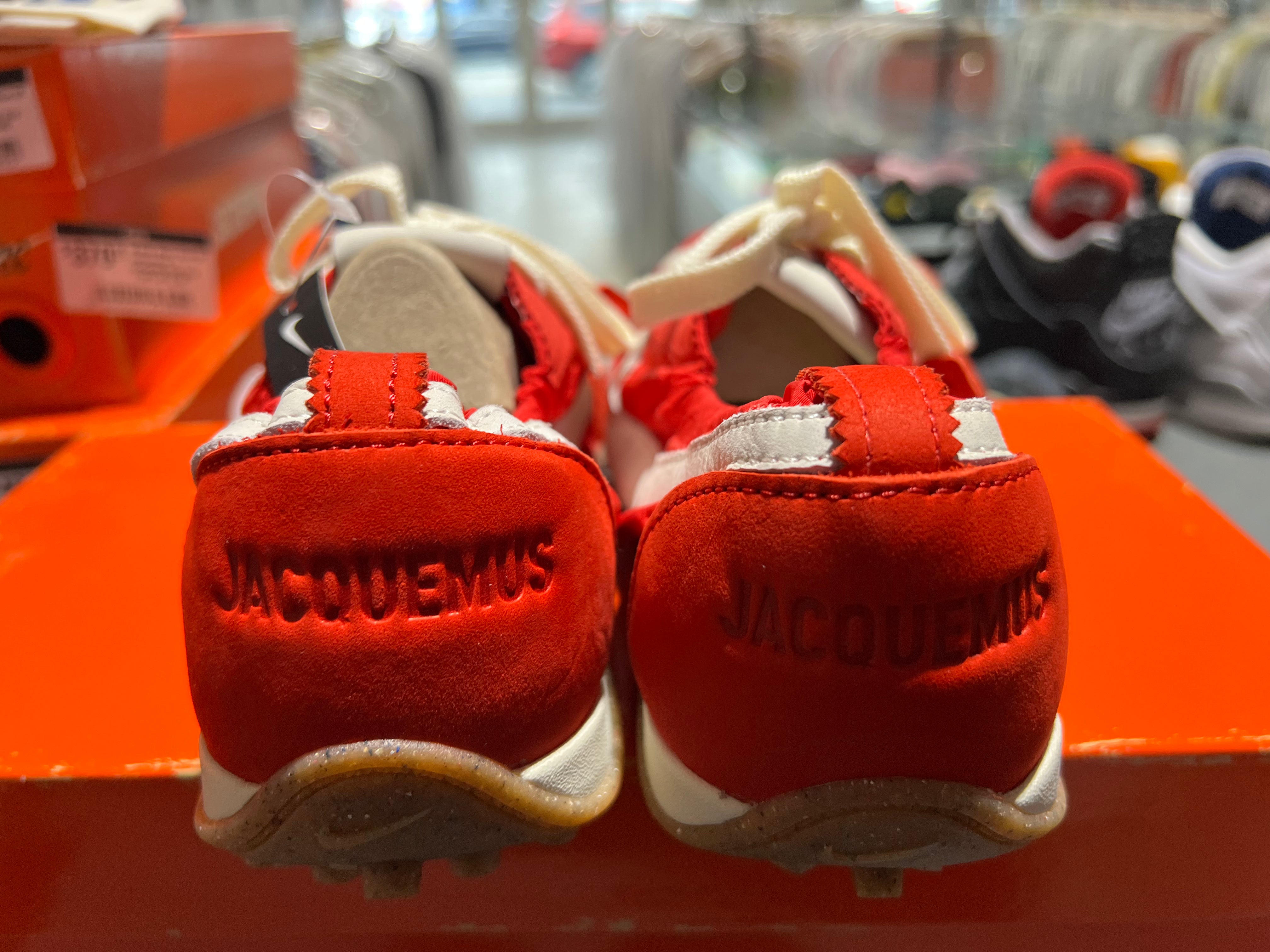 W Nike Moon Shoe SP Jacquemus - University Red Size 10.5W/9M