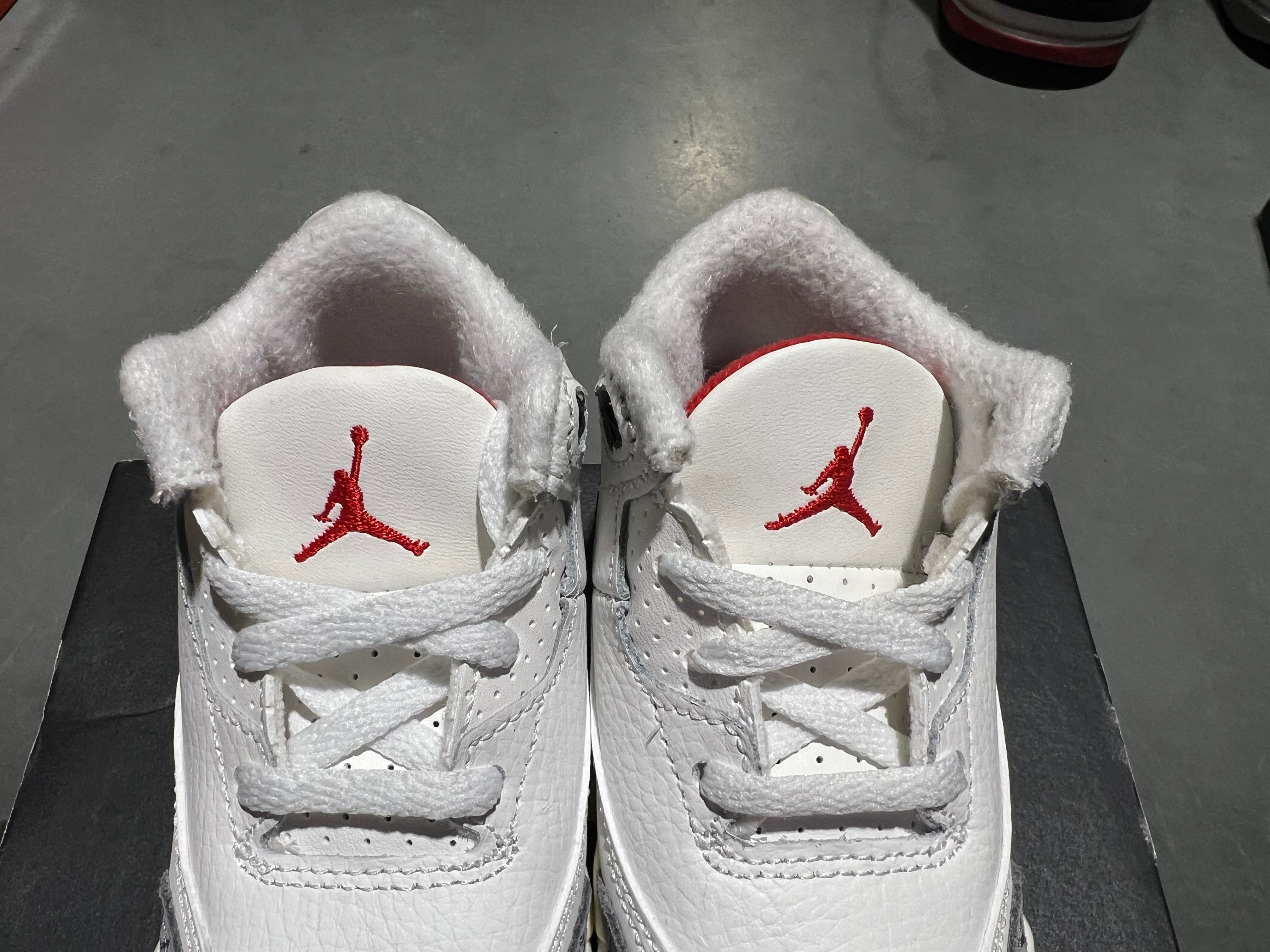 Air Jordan 3 Retro TD - White Cement Size 5C