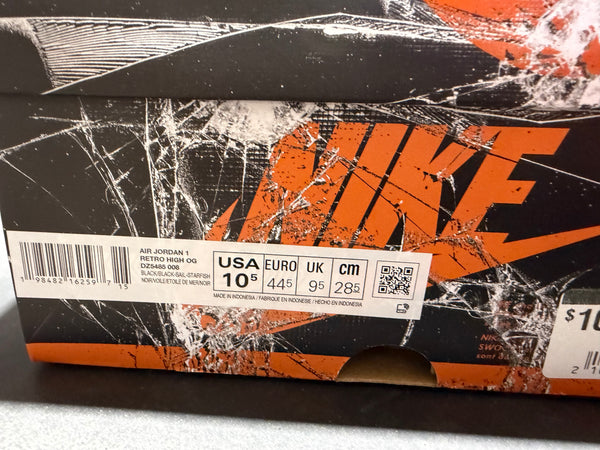 Air Jordan 1 Retro High OG - Shattered Backboard 2025 Size 10.5