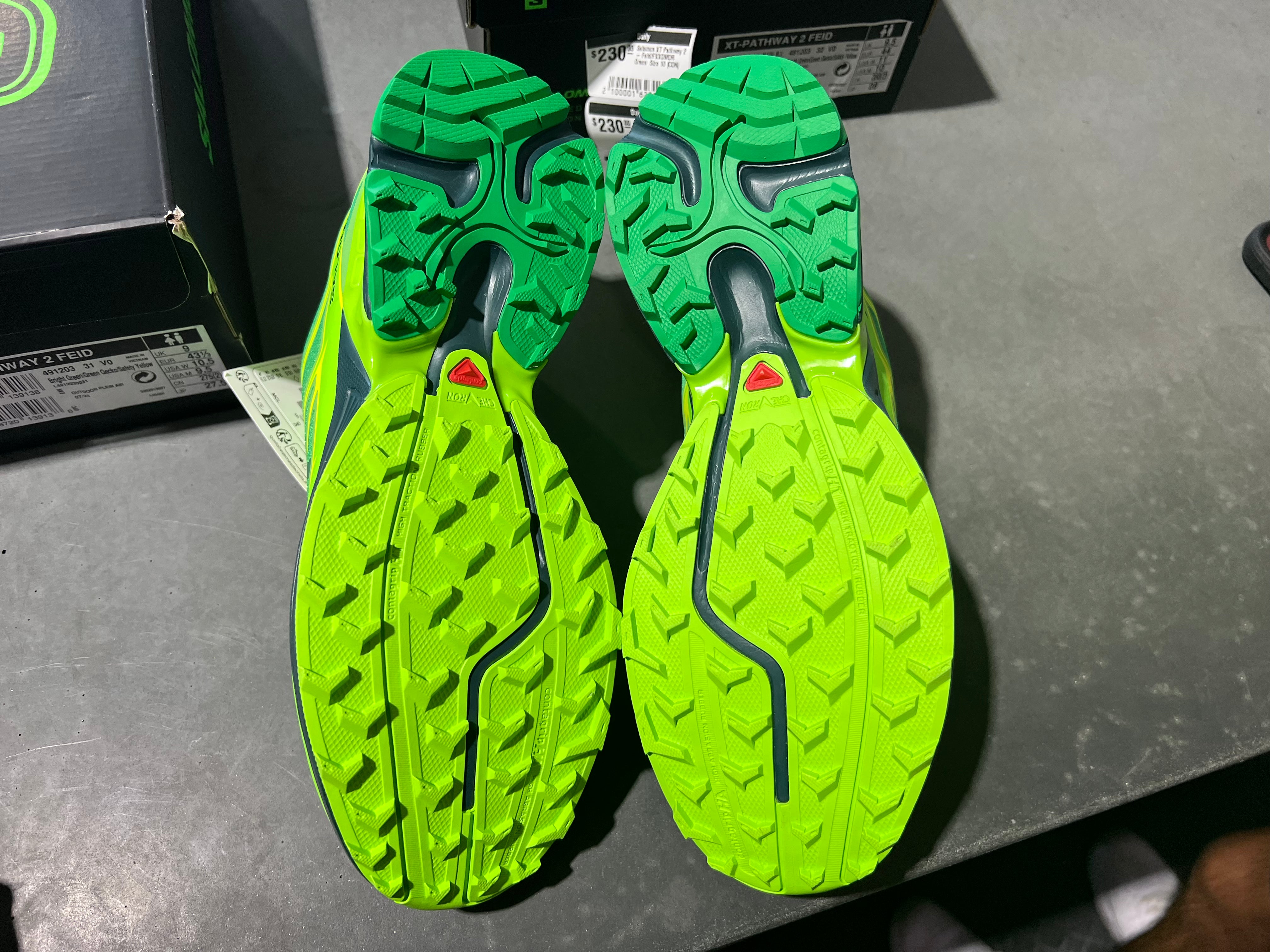 Salomon XT Pathway 2 - Feid/FXXOMOR Green Size 11