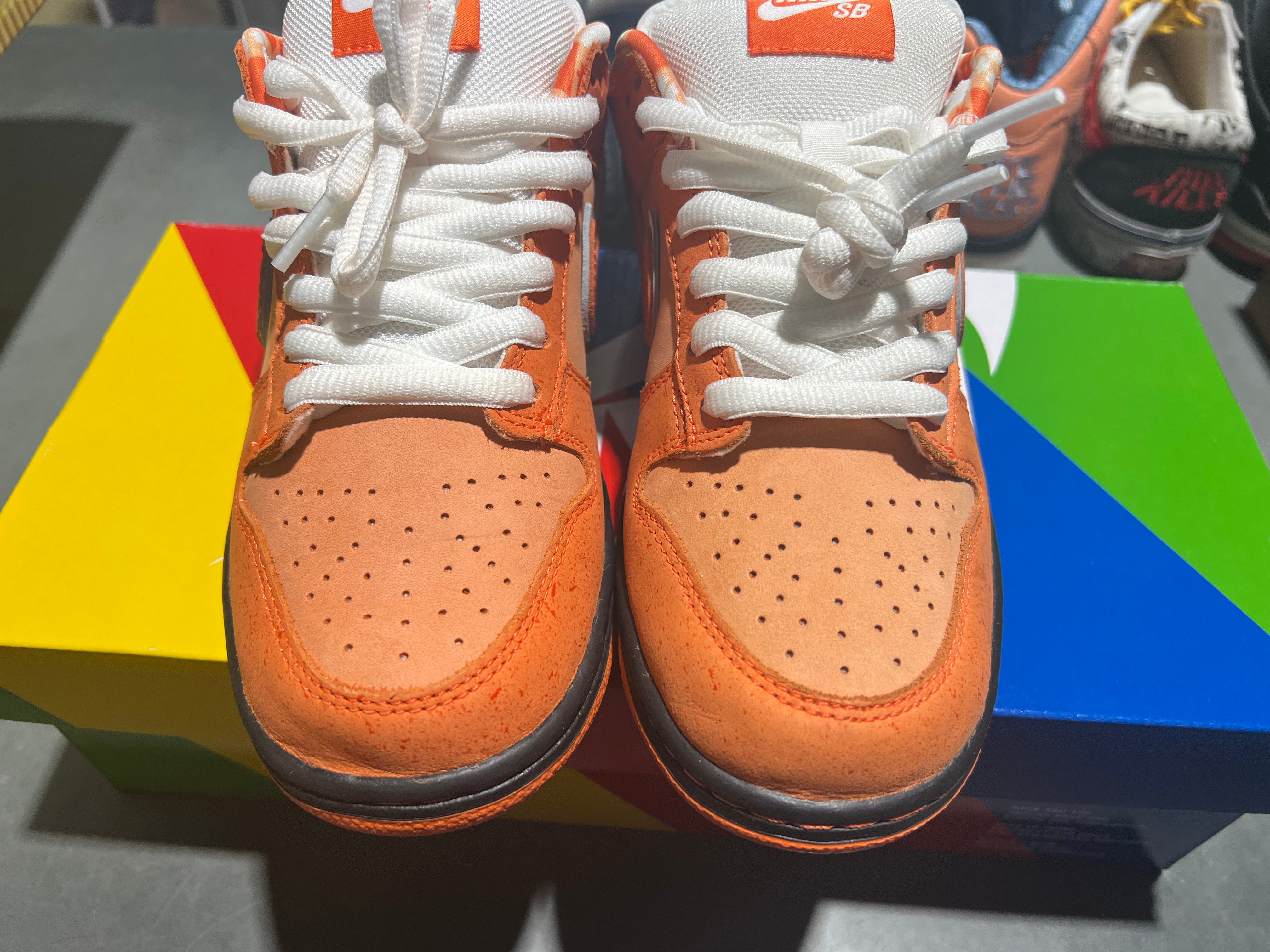 Nike SB Dunk Low - Concepts Orange Lobster Special Box Size 6.5
