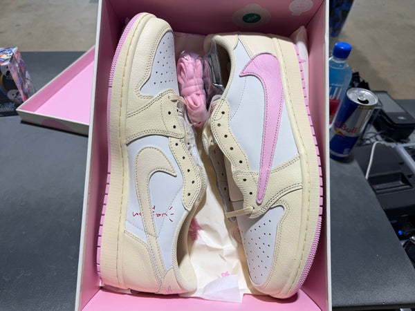 Air Jordan 1 Low OG SP - Travis Scott/Shy Pink Size 13