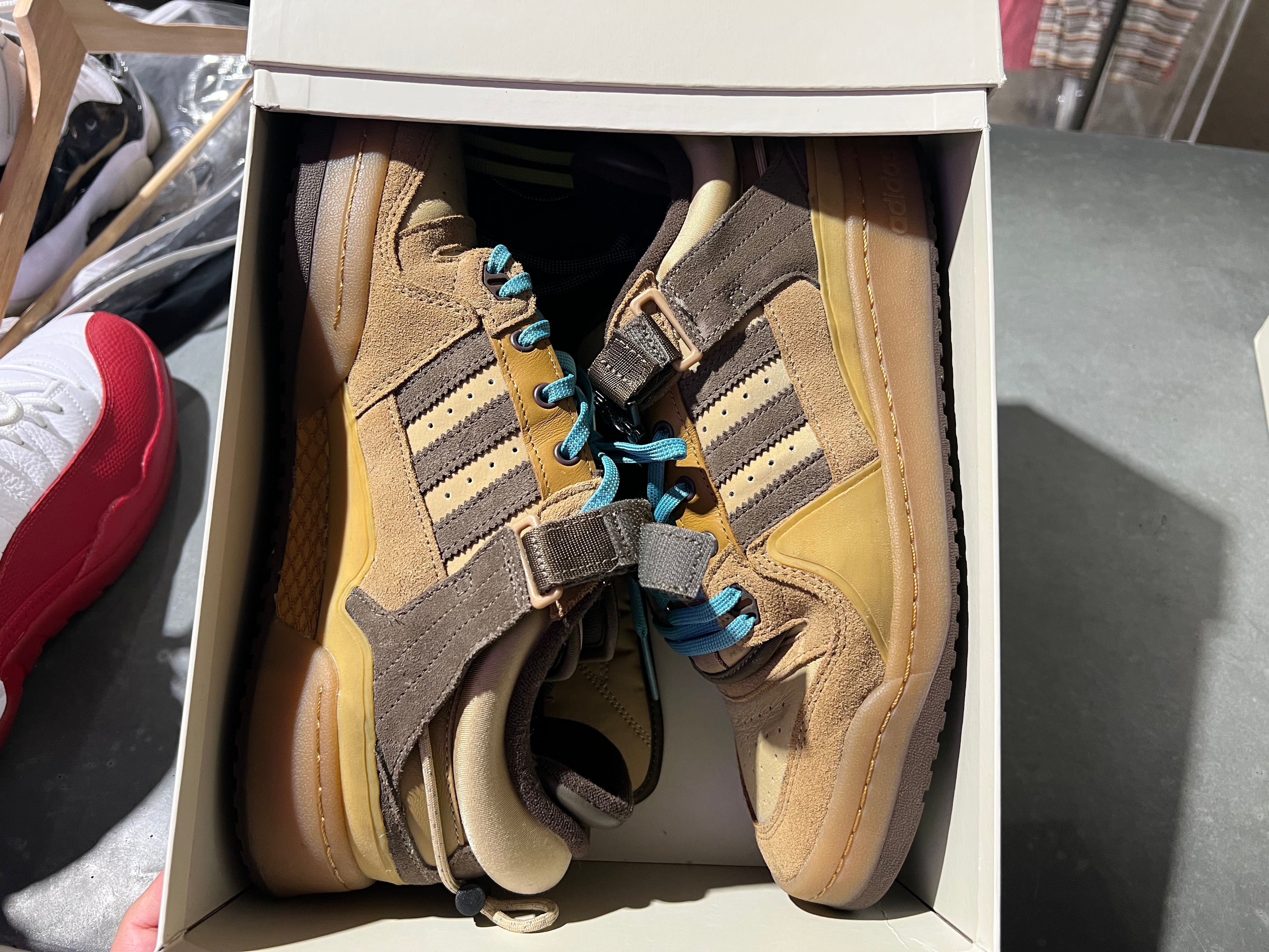 Adidas Bad Bunny Forum The First - Brown Size 11