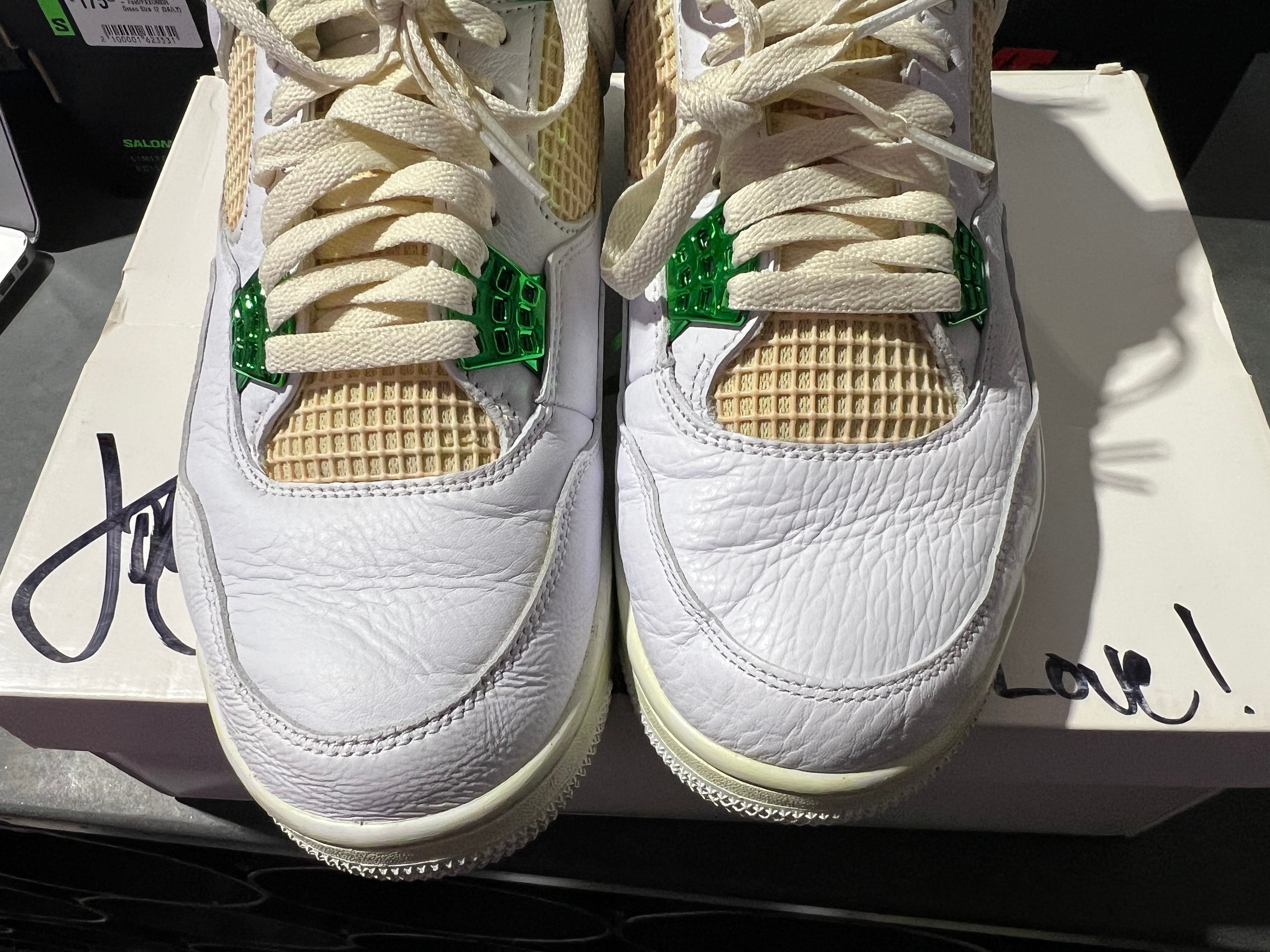 Air Jordan 4 Retro - Green Metallic Size 11