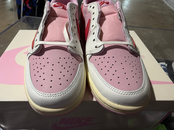Air Jordan 1 Low OG SP - Travis Scott/Tropical Pink Size 9