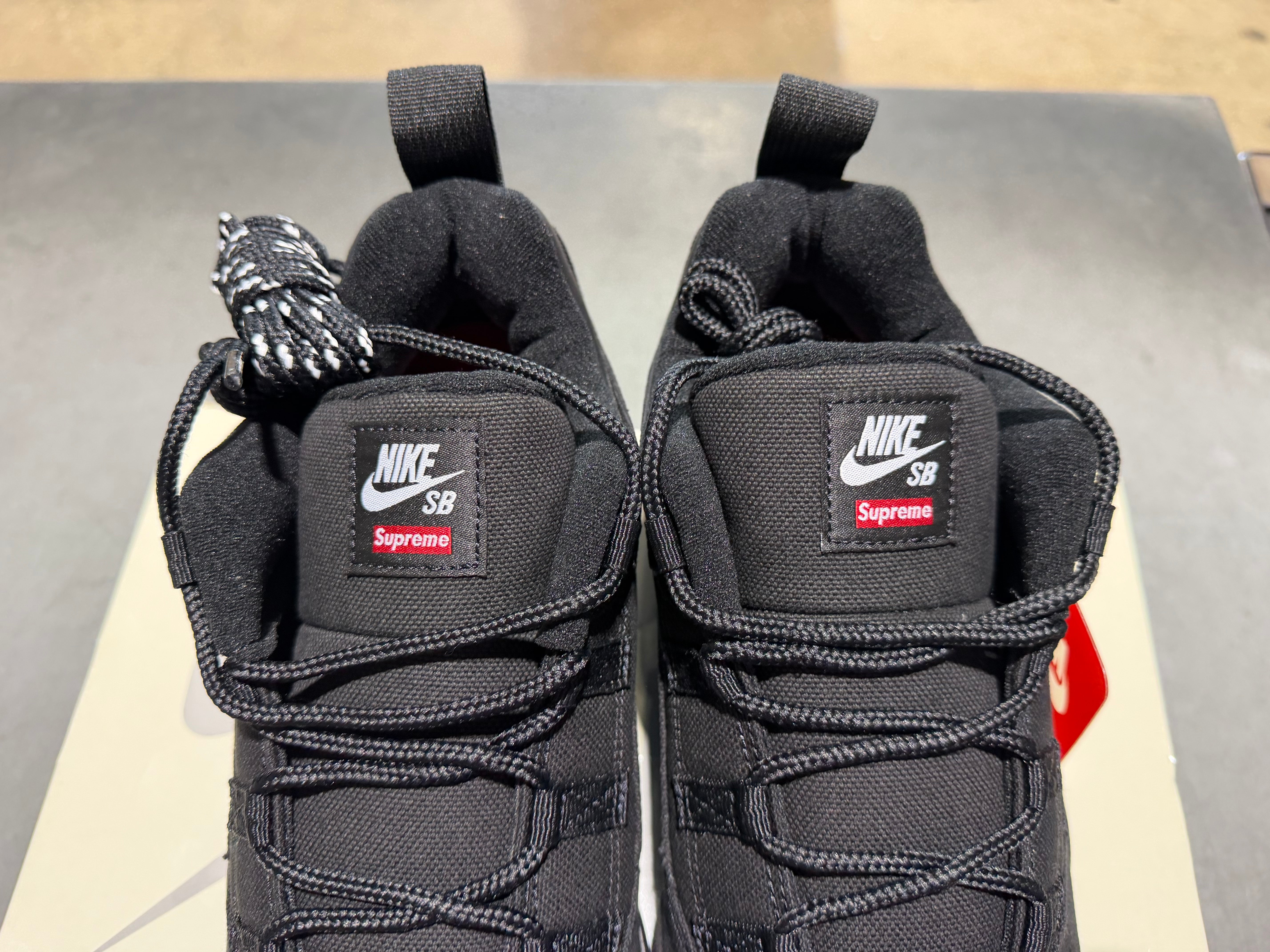 Nike SB x  Supreme Darwin  Low - Black Size 12