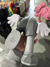 DISPLAYED 2013 Kaws Resting Place Vinyl Figure - Grey