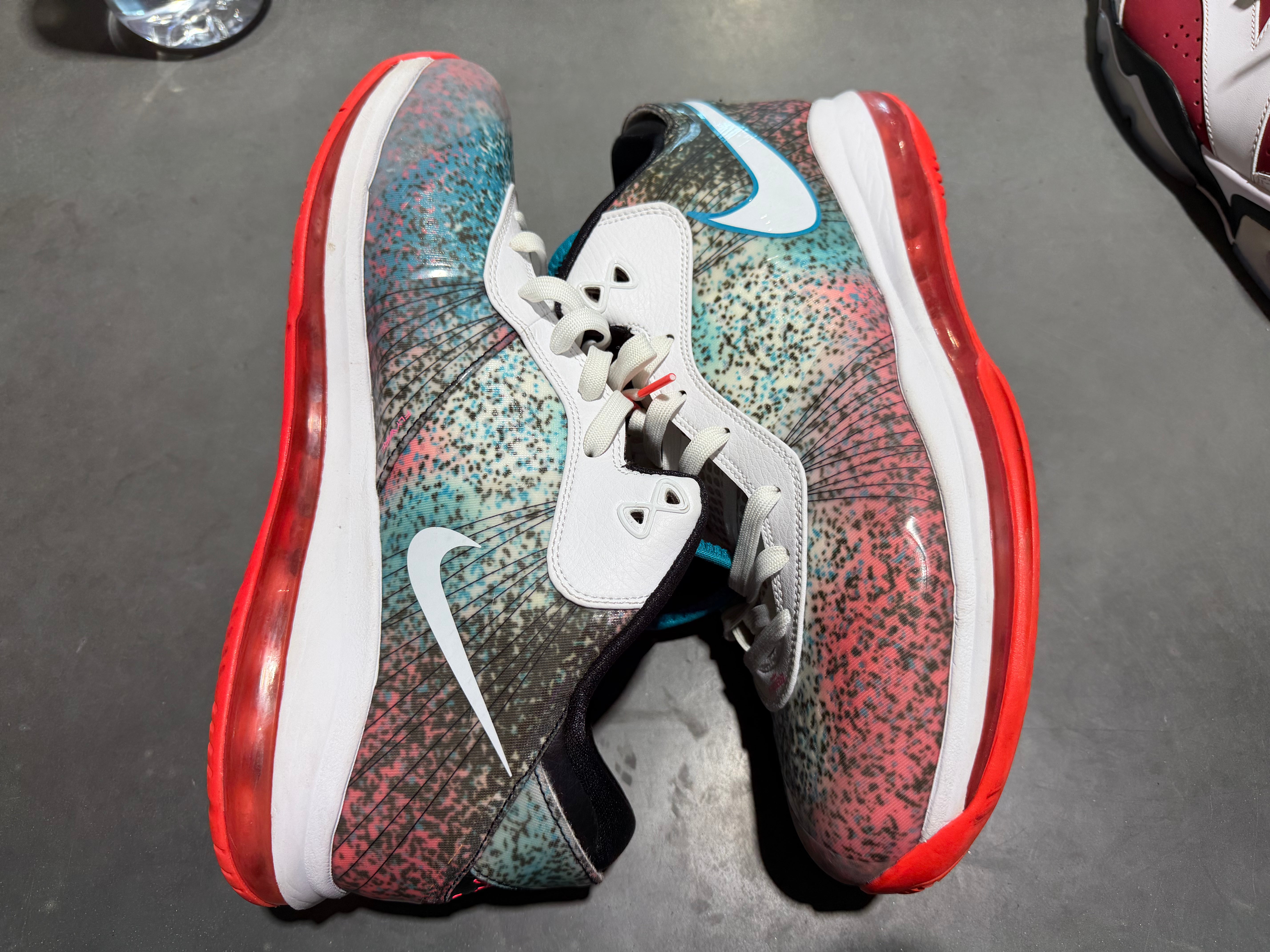 Nike Lebron 8 V/2 Low QS - Miami Nights Size 12.5