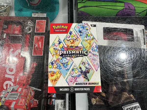 NEW 2025 Pokémon Scarlet & Violet Prismatic Evolutions - Booster Bundle
