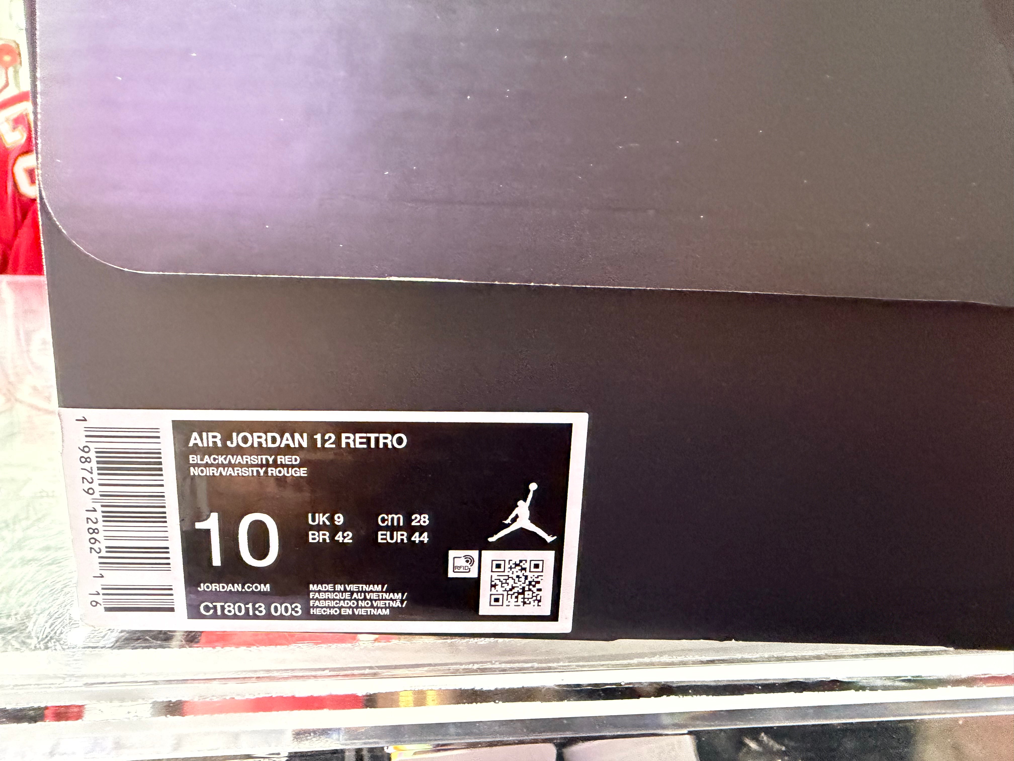 Air Jordan 12 Retro - Bloodline Size 10