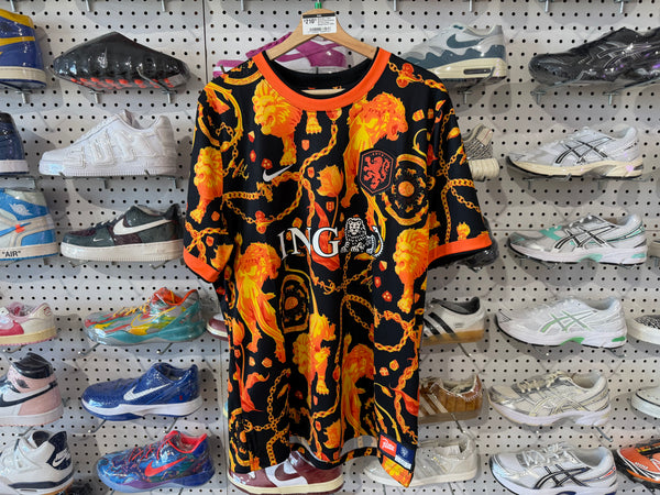 NEW Nike x Patta Netherlands Academy Pro Lion Jersey - Orange Size XL