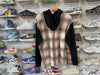 USED Supreme FW17 Shadow Plaid Hoodie - Black / Pink Size Medium