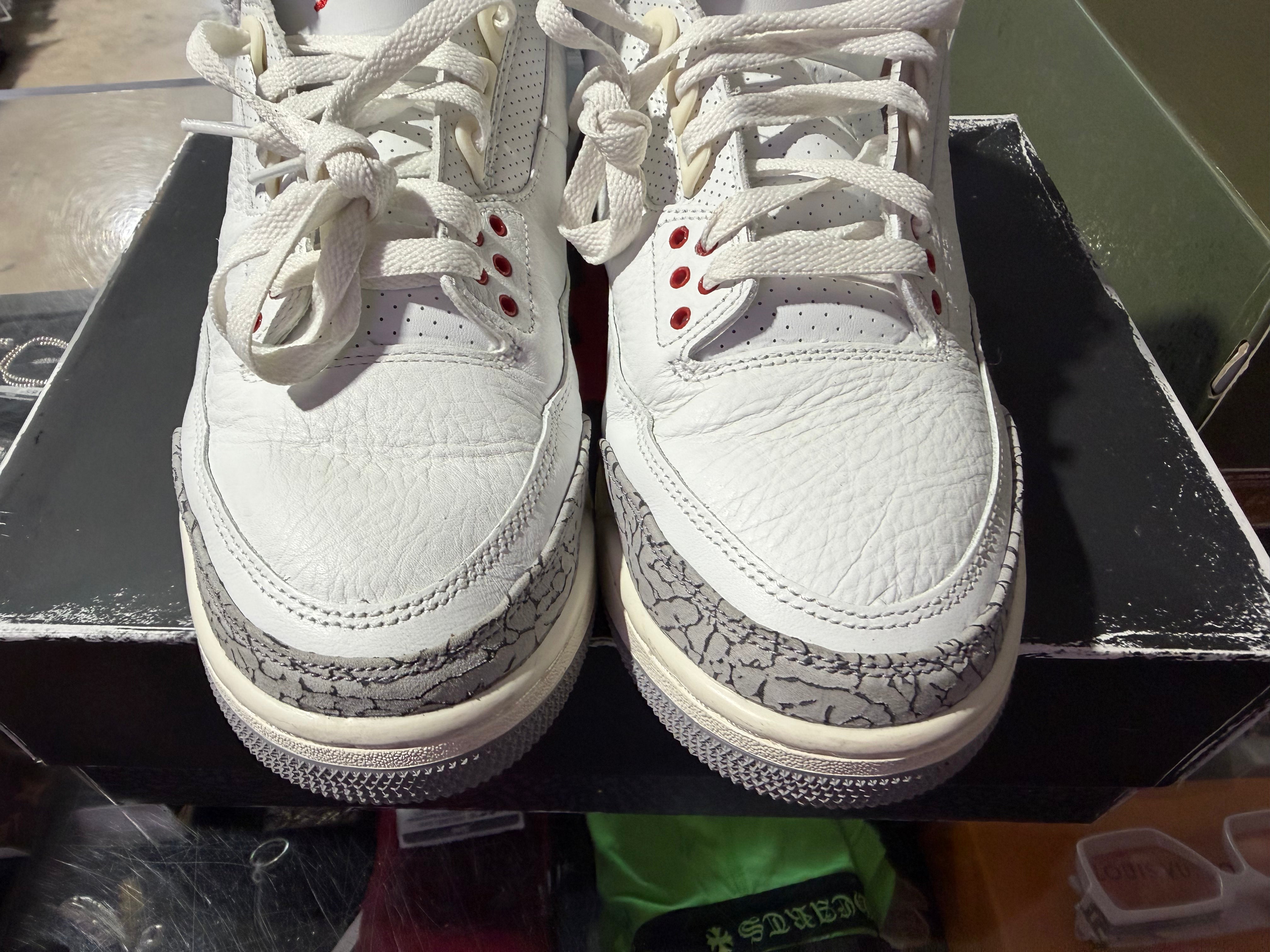 Air Jordan 3 Retro - White Cement Reimagined Size 11.5