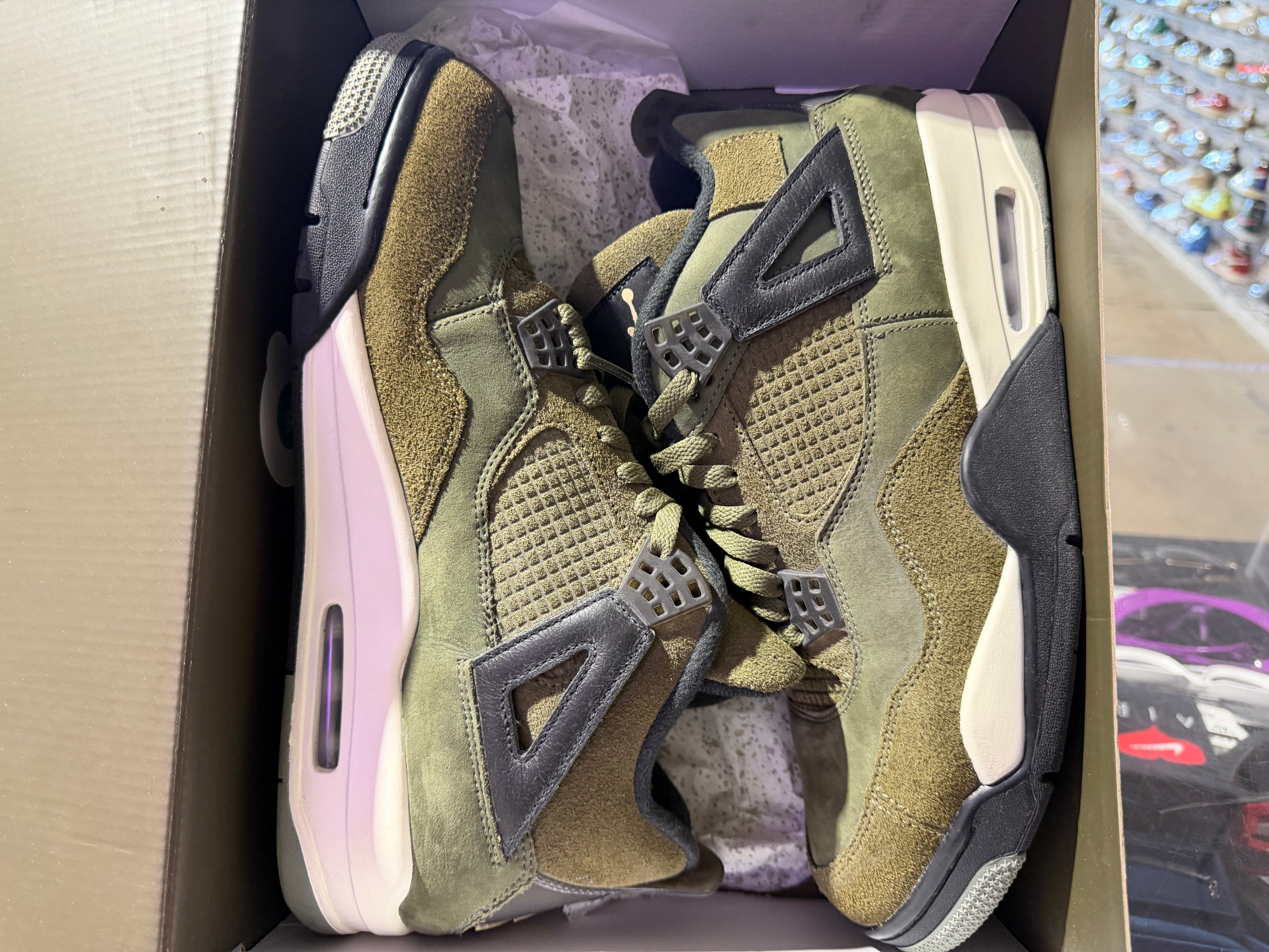 Air Jordan 4 Retro SE Craft - Olive Size 12