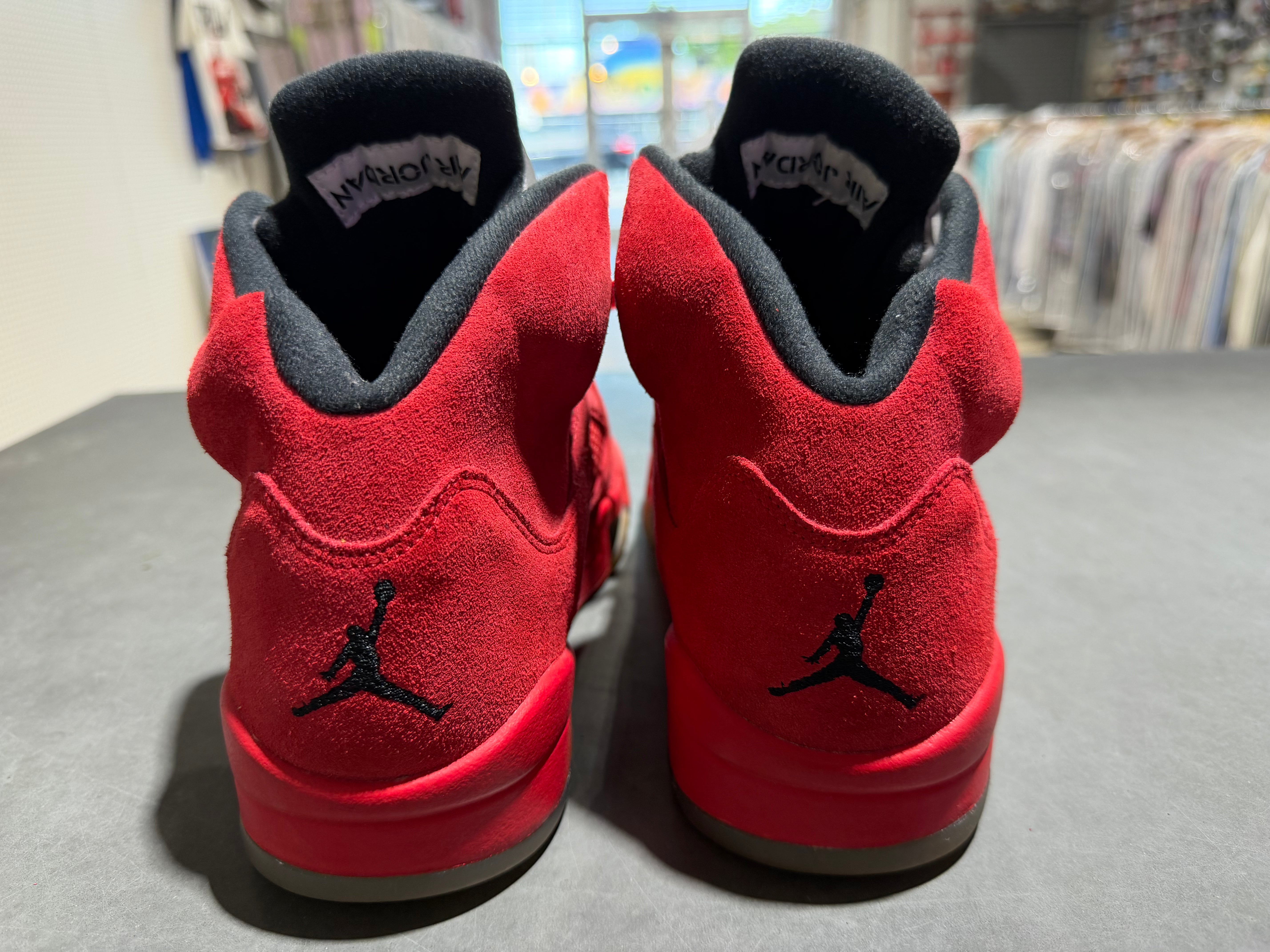 Air Jordan 5 Retro - Red Suede Size 8.5