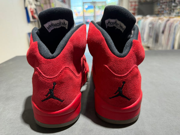 Air Jordan 5 Retro - Red Suede Size 8.5