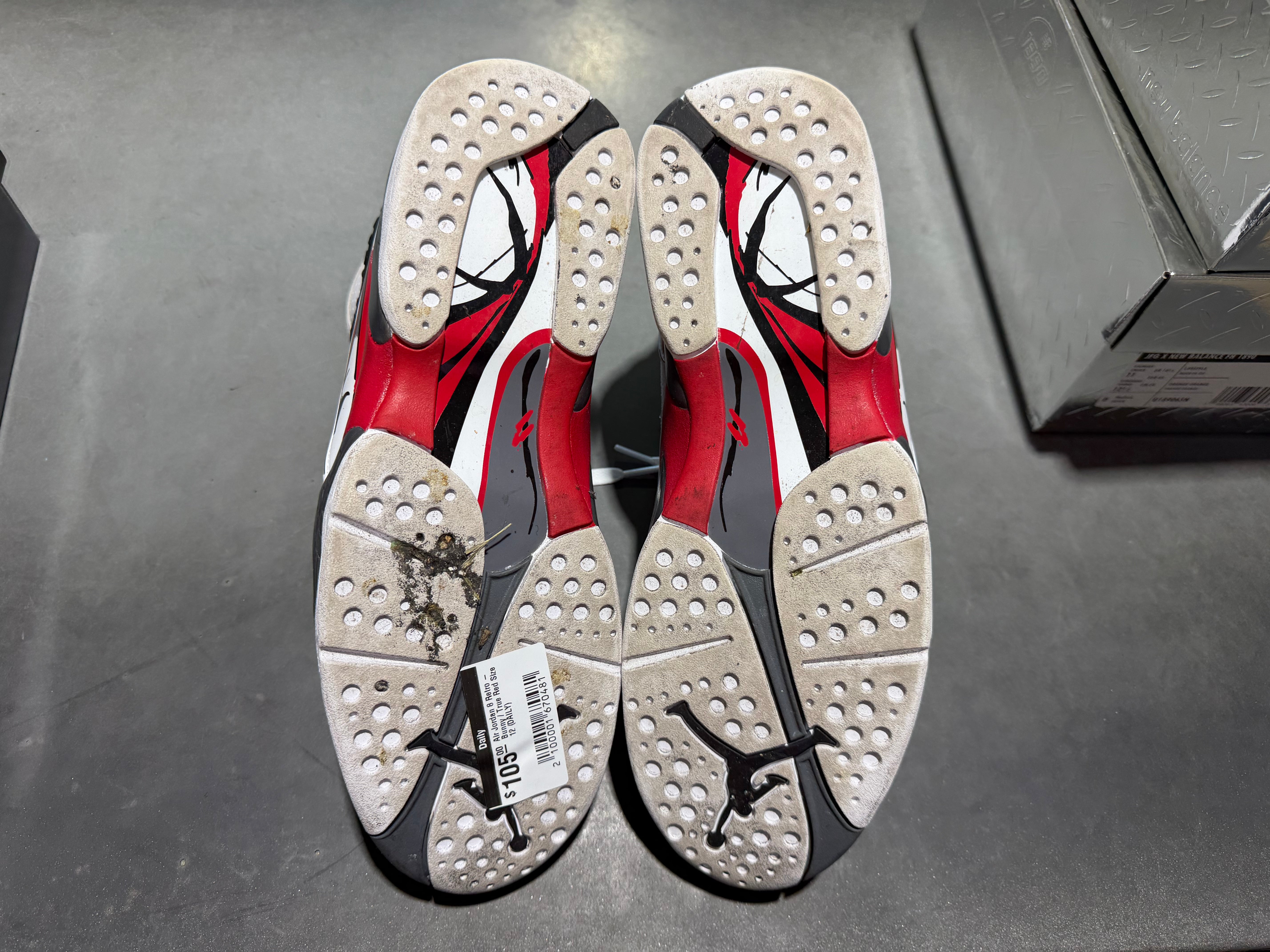 Air Jordan 8 Retro - Bunny / True Red Size 12