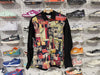 USED FW18 Supreme Comme Des Garcons Patchwork Button Up Shirt - Black Size Medium