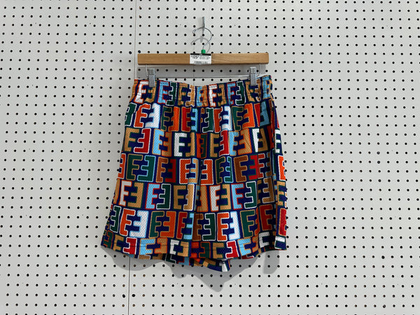 USED Eric Emanuel  Basic Short - Fendee Blue Size XL