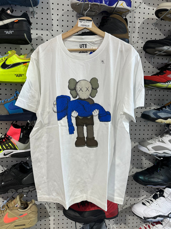 NEW KAWS x Uniqlo Gone Tee - White Size XL