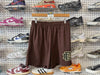 USED Eric Emanuel Mesh Shorts - Brown Size Medium