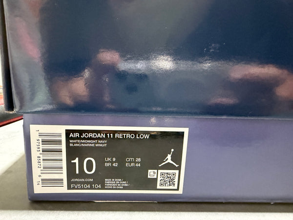 Air Jordan 11 Retro Low - Diffused Blue Size 10