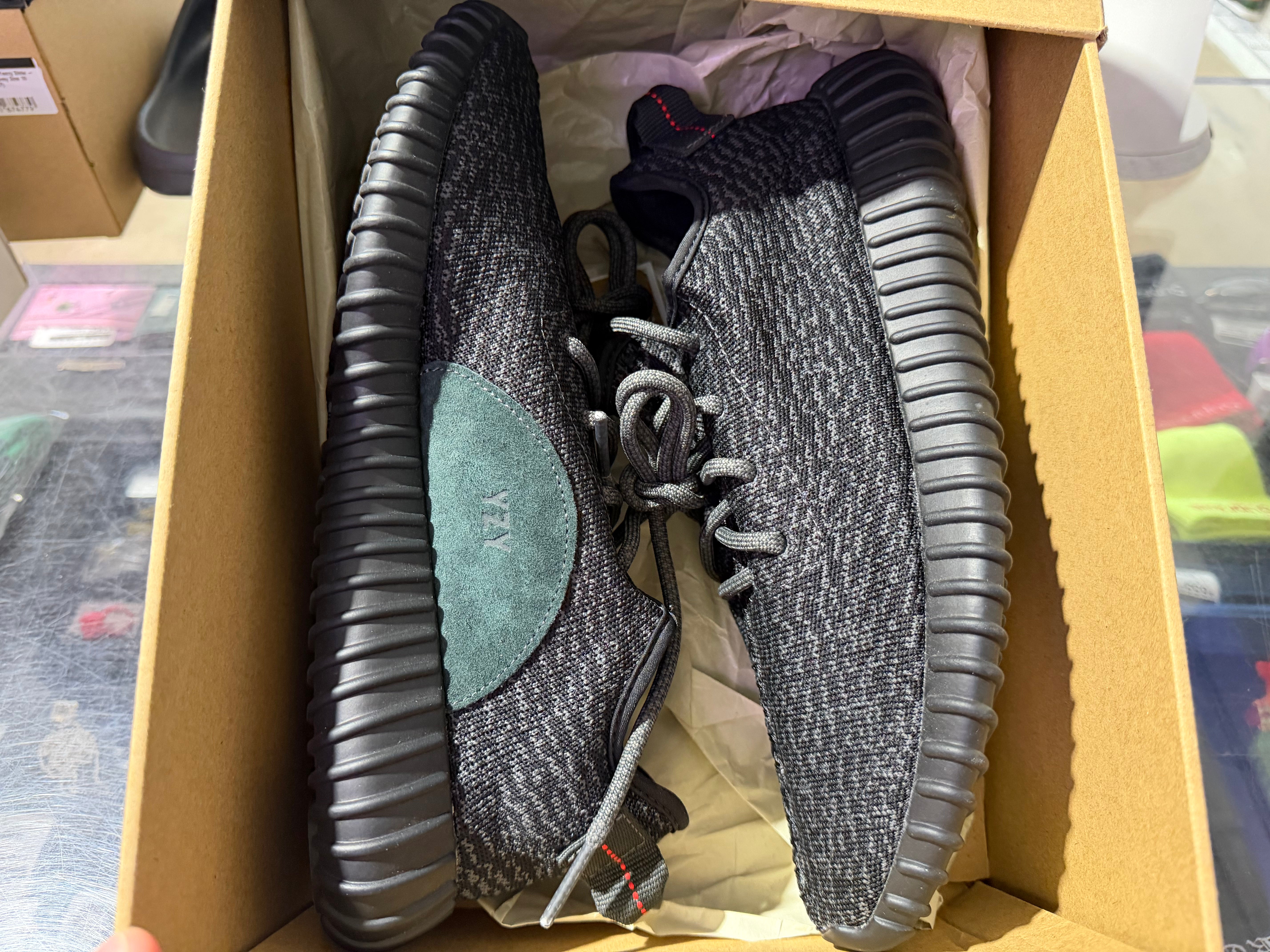 Adidas Yeezy Boost 350 - Pirate Black Size 9.5
