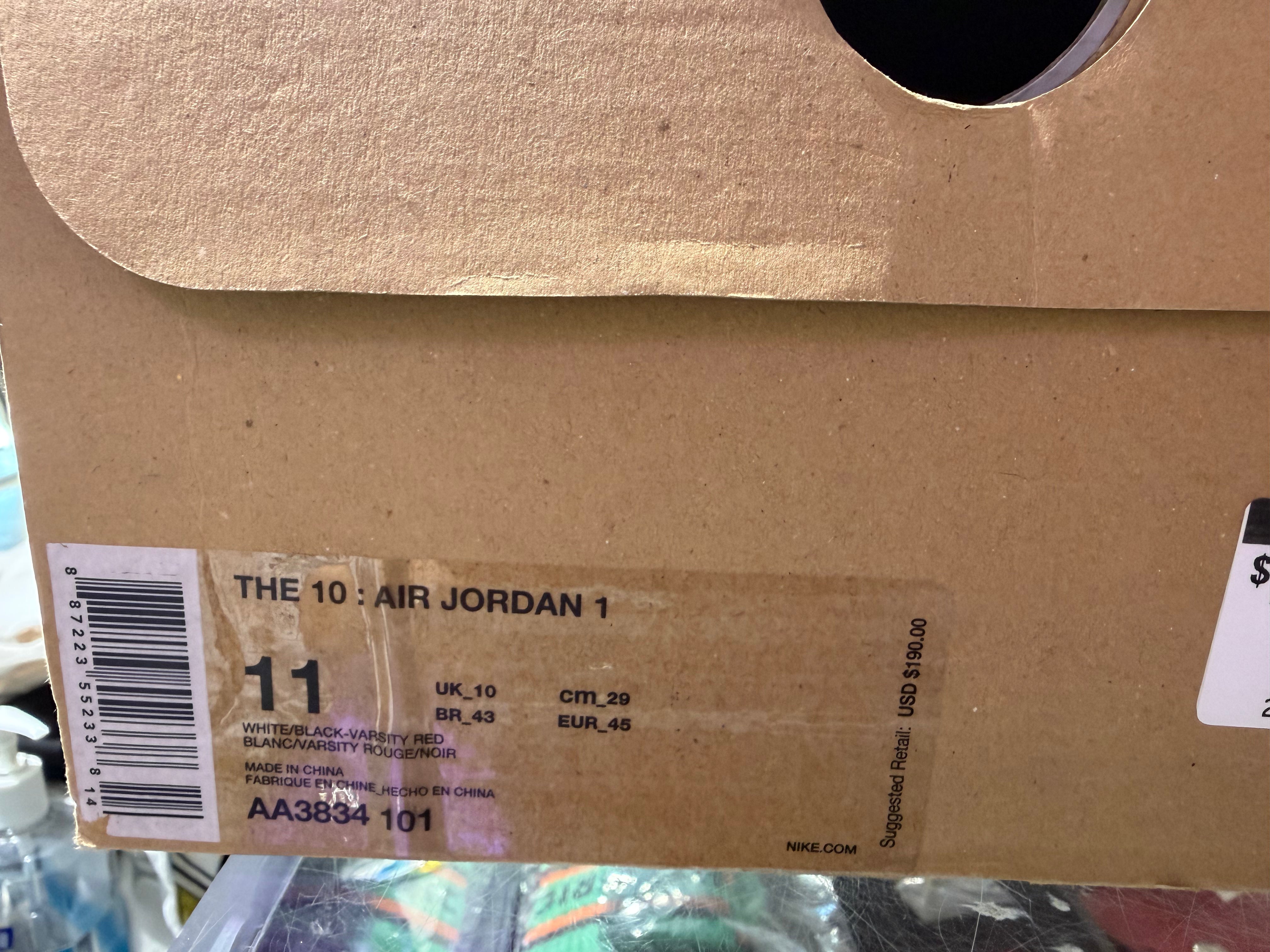 Air Jordan x Off White 1 Retro - Chicago Size 11