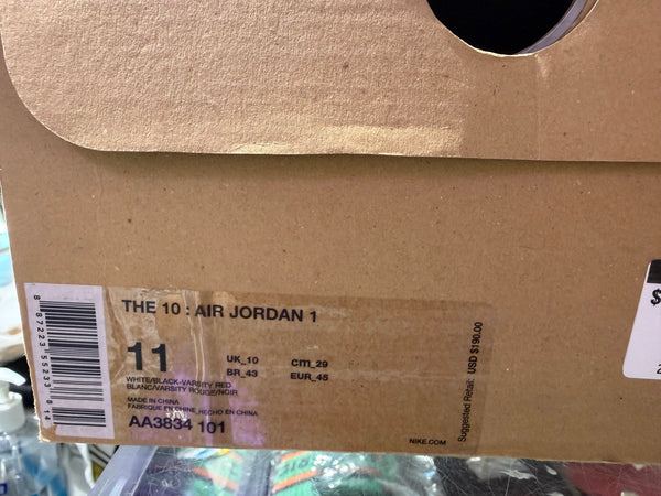 Air Jordan x Off White 1 Retro - Chicago Size 11