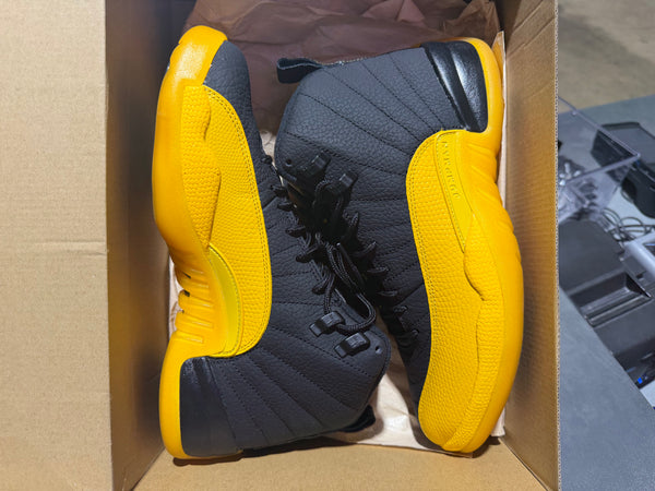 Air Jordan 12 Retro - Black University Gold Size 8.5