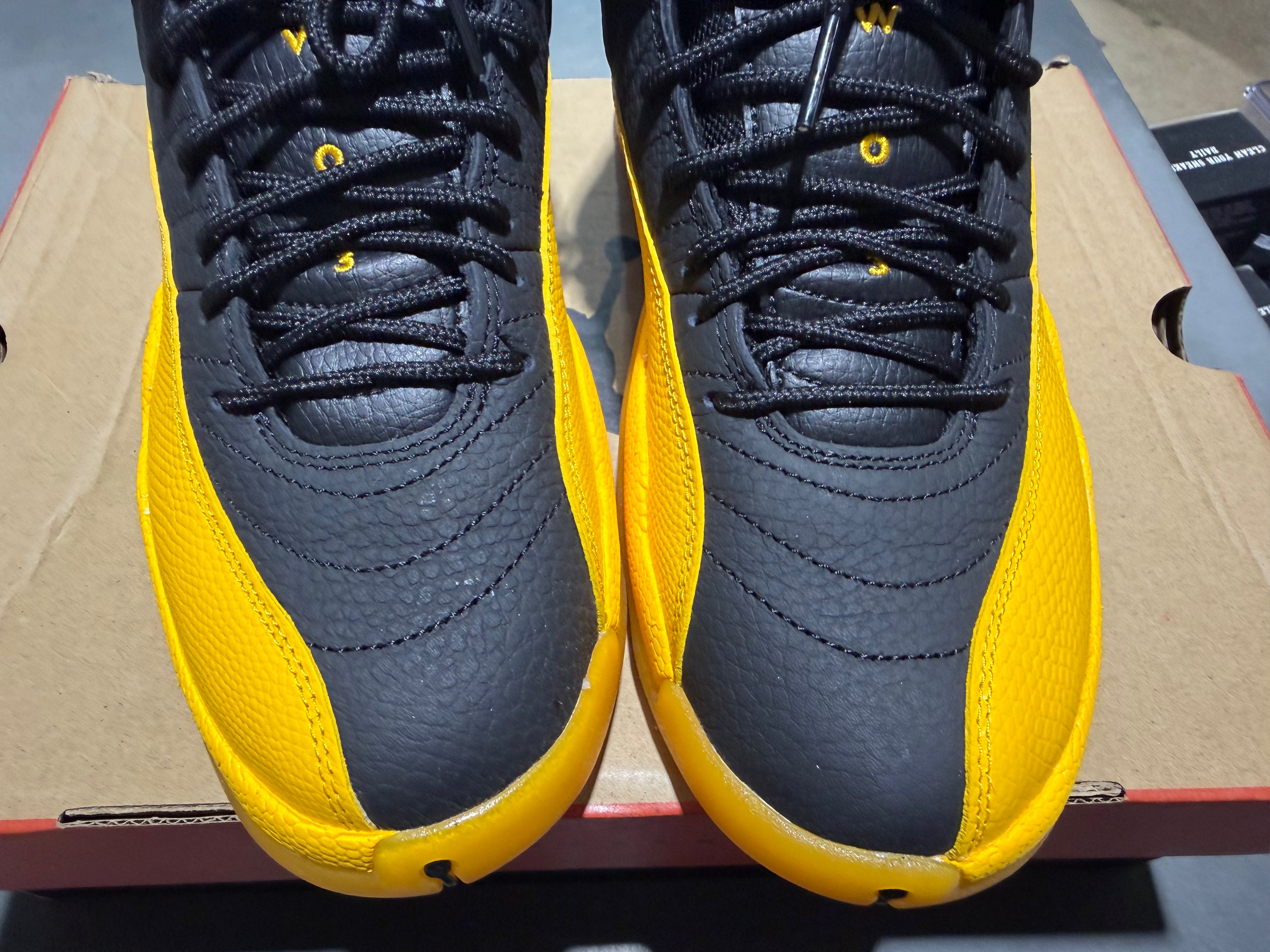 Air Jordan 12 Retro - Black University Gold Size 8.5