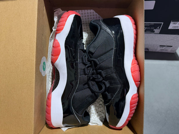 Air Jordan 11 Retro Low - Bred 2025 Size 9.5