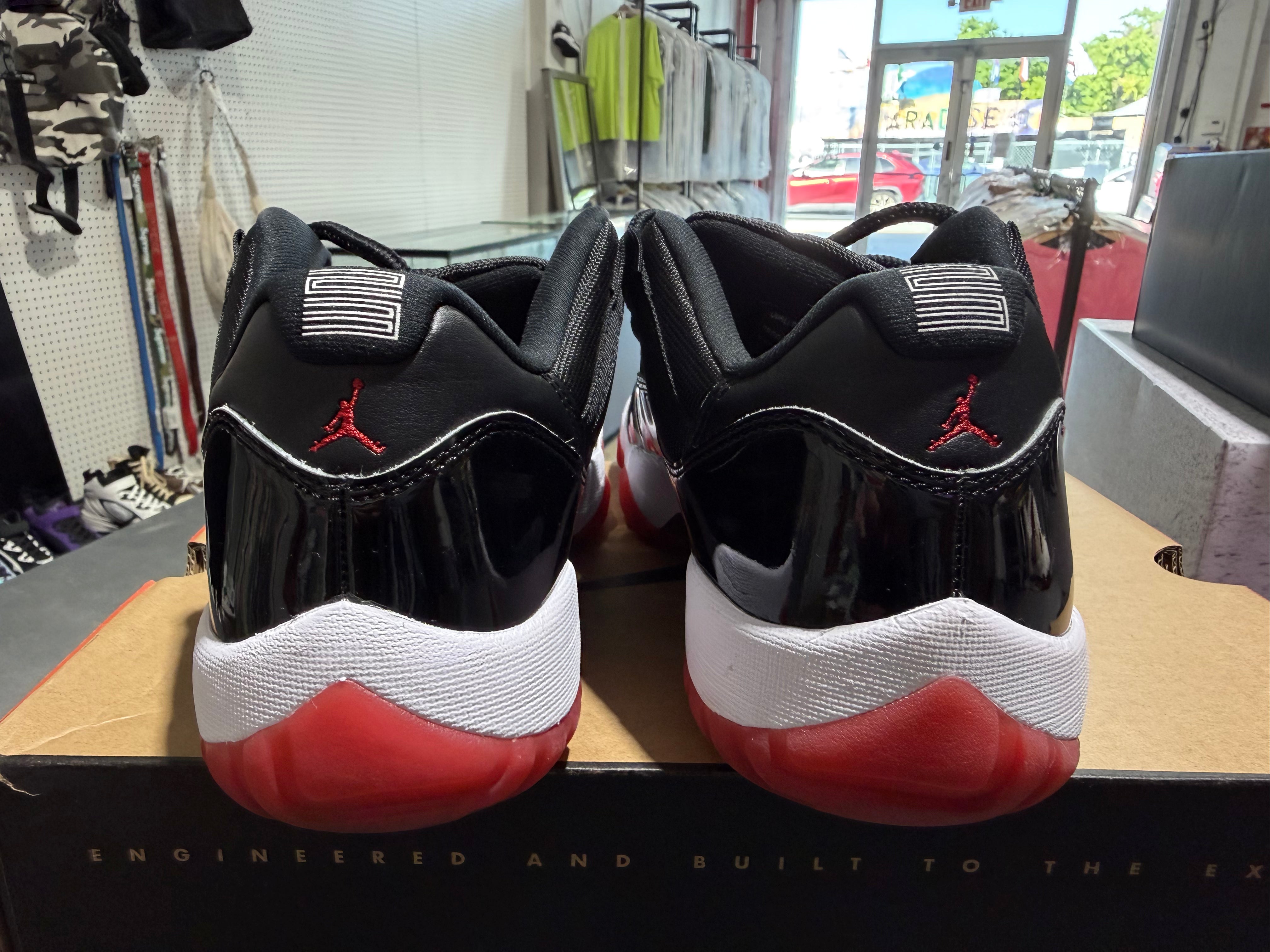 Air Jordan 11 Retro Low - Bred 2025 Size 9.5