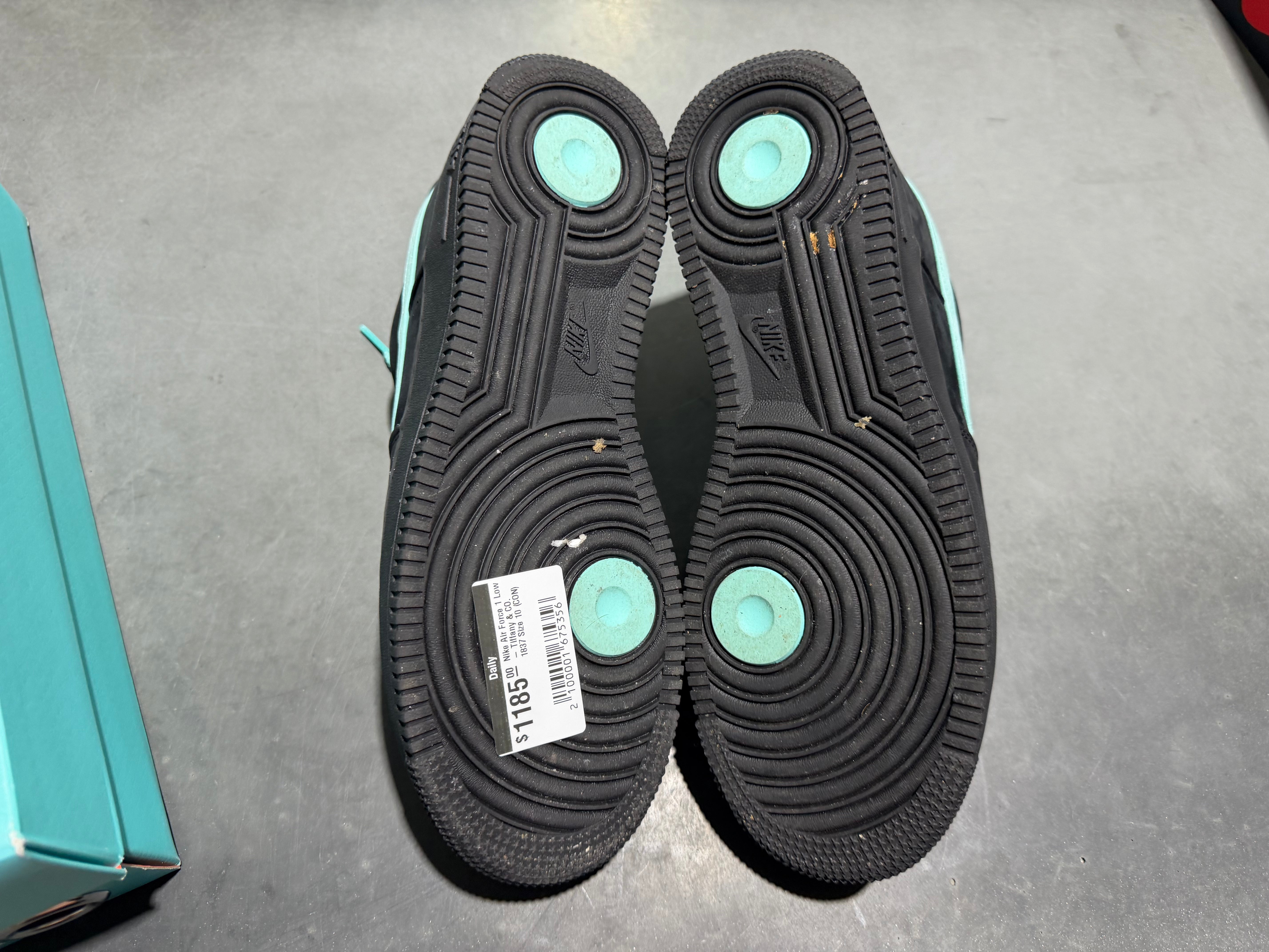 Nike Air Force 1 Low - Tiffany & CO. 1837 Size 10